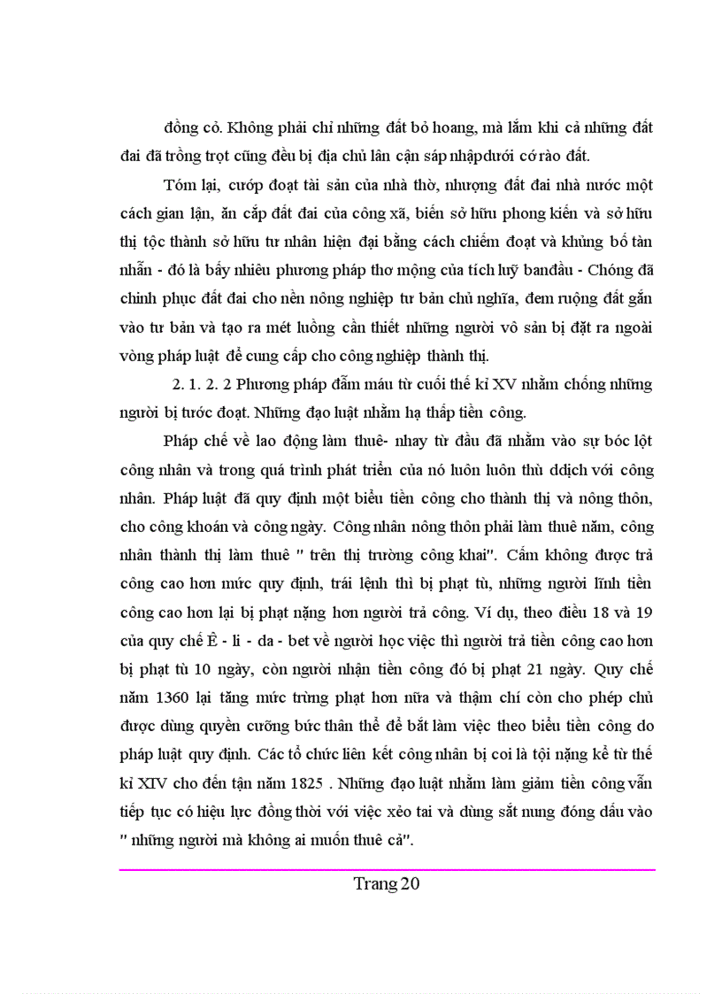 image for page Vai trò của tích luỹ tư bản trong quá trình hình thành và phát triển kinh tế tư bản chủ nghĩa
