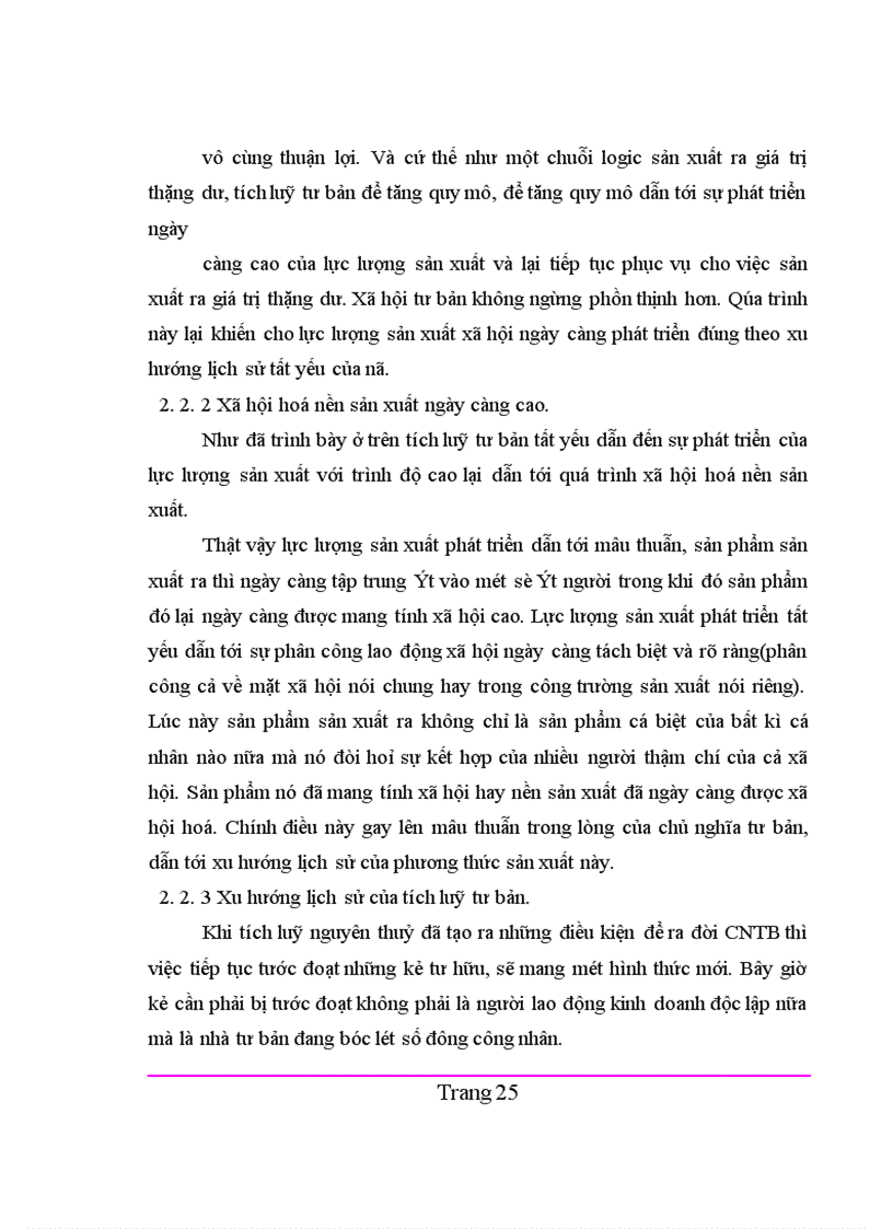 image for page Vai trò của tích luỹ tư bản trong quá trình hình thành và phát triển kinh tế tư bản chủ nghĩa