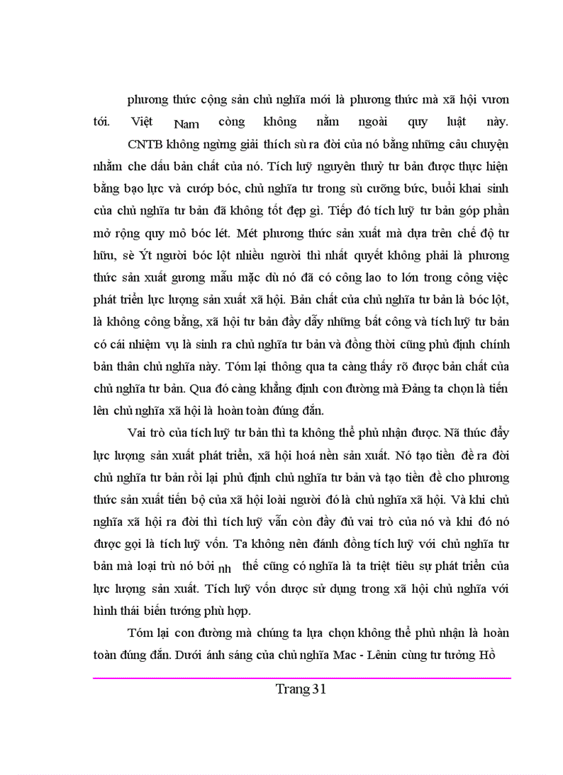 image for page Vai trò của tích luỹ tư bản trong quá trình hình thành và phát triển kinh tế tư bản chủ nghĩa