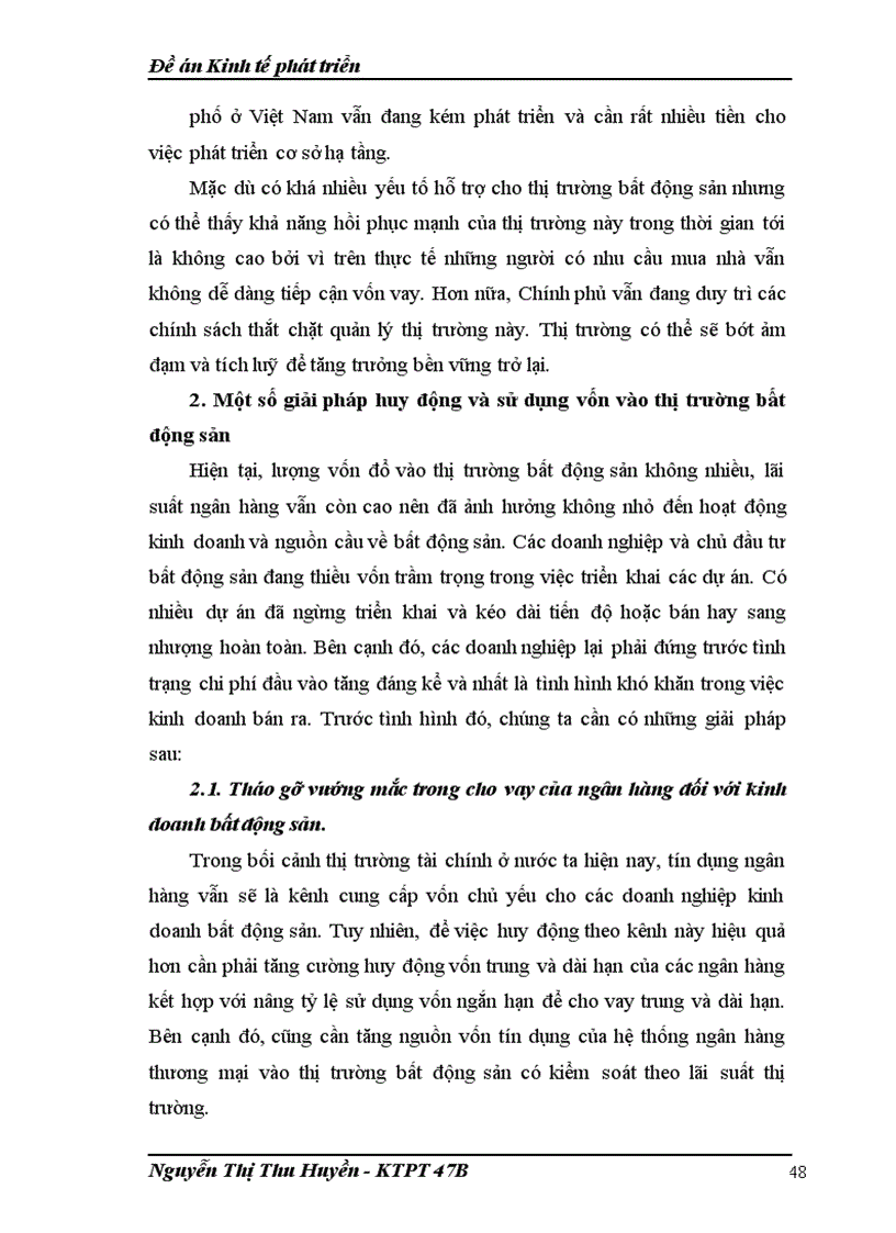 image for page Vốn đầu tư cho thị trường bất động sản ở Việt Nam