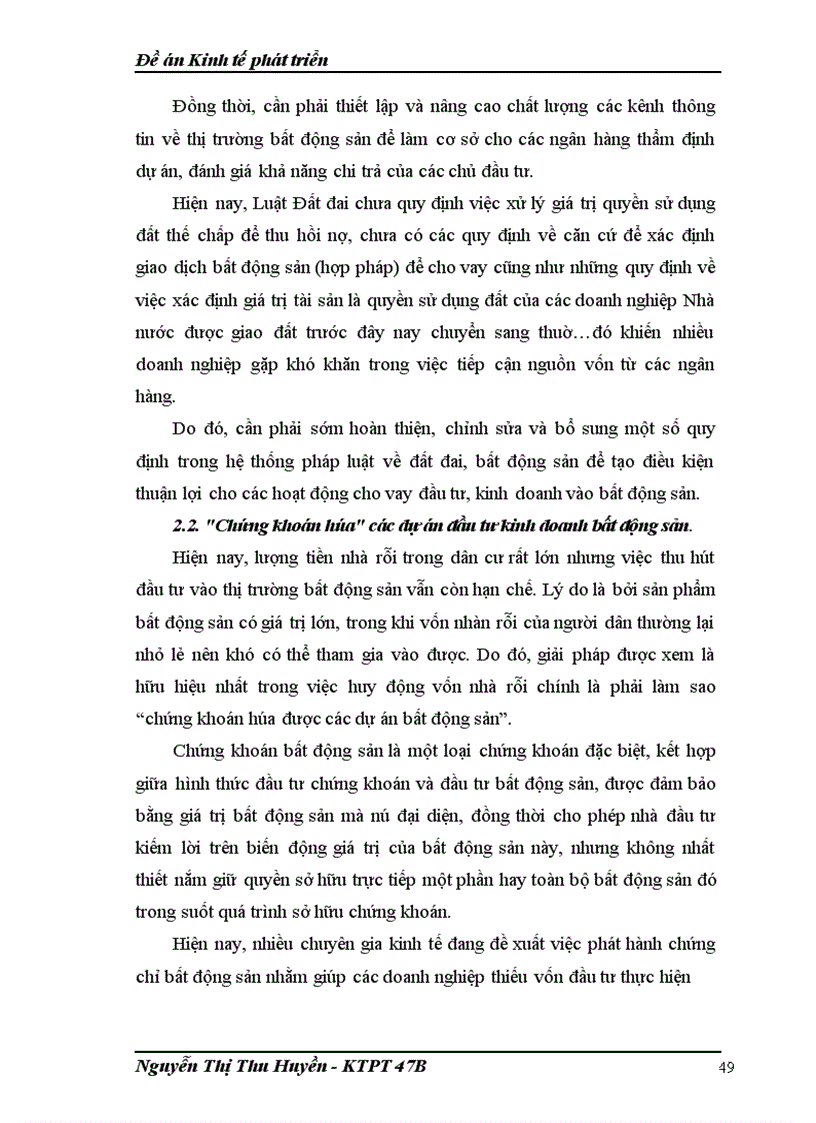 image for page Vốn đầu tư cho thị trường bất động sản ở Việt Nam