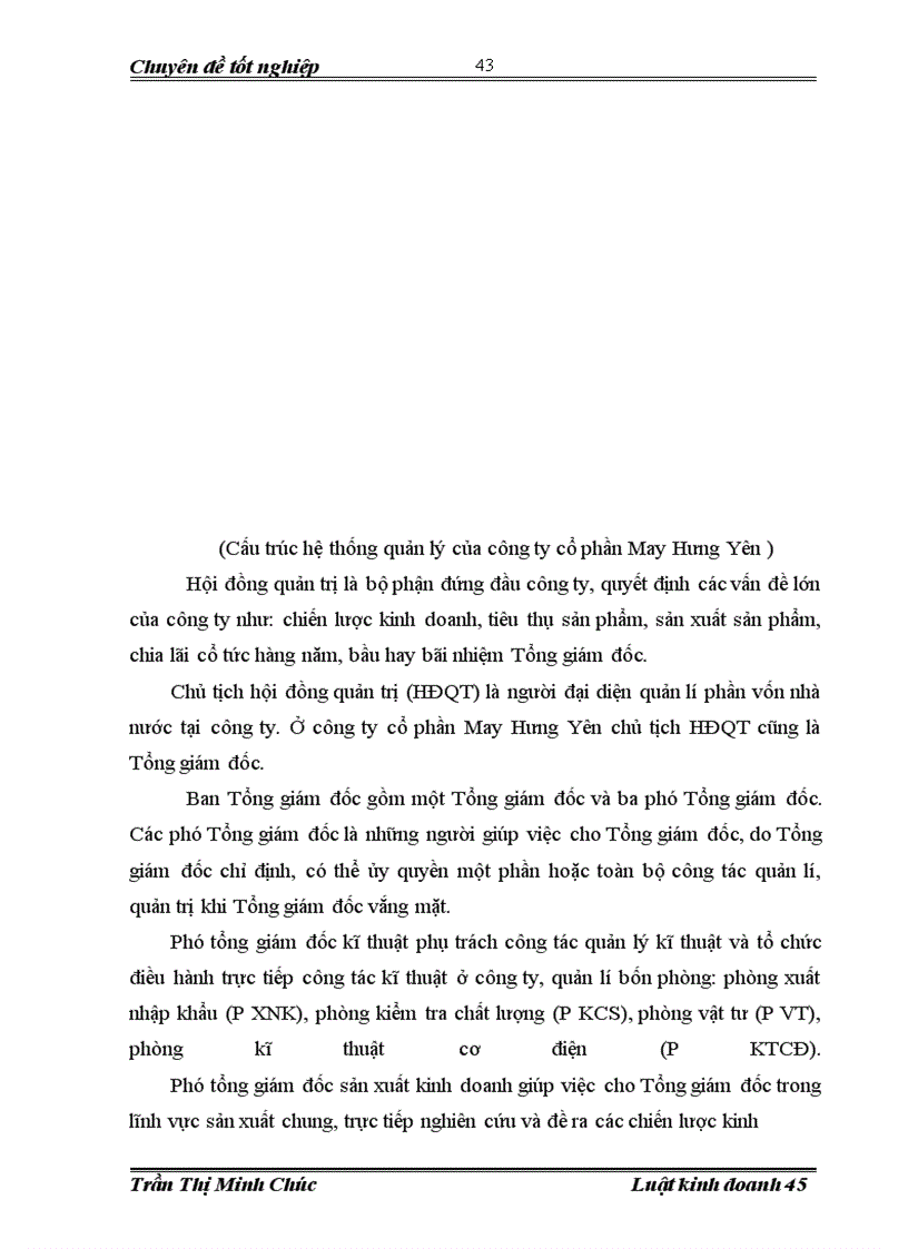 image for page Pháp luật về hợp đồng gia công; thực tiễn ký kết và thực hiện hợp đồng gia công tại Công ty cổ phần May Hưng Yên