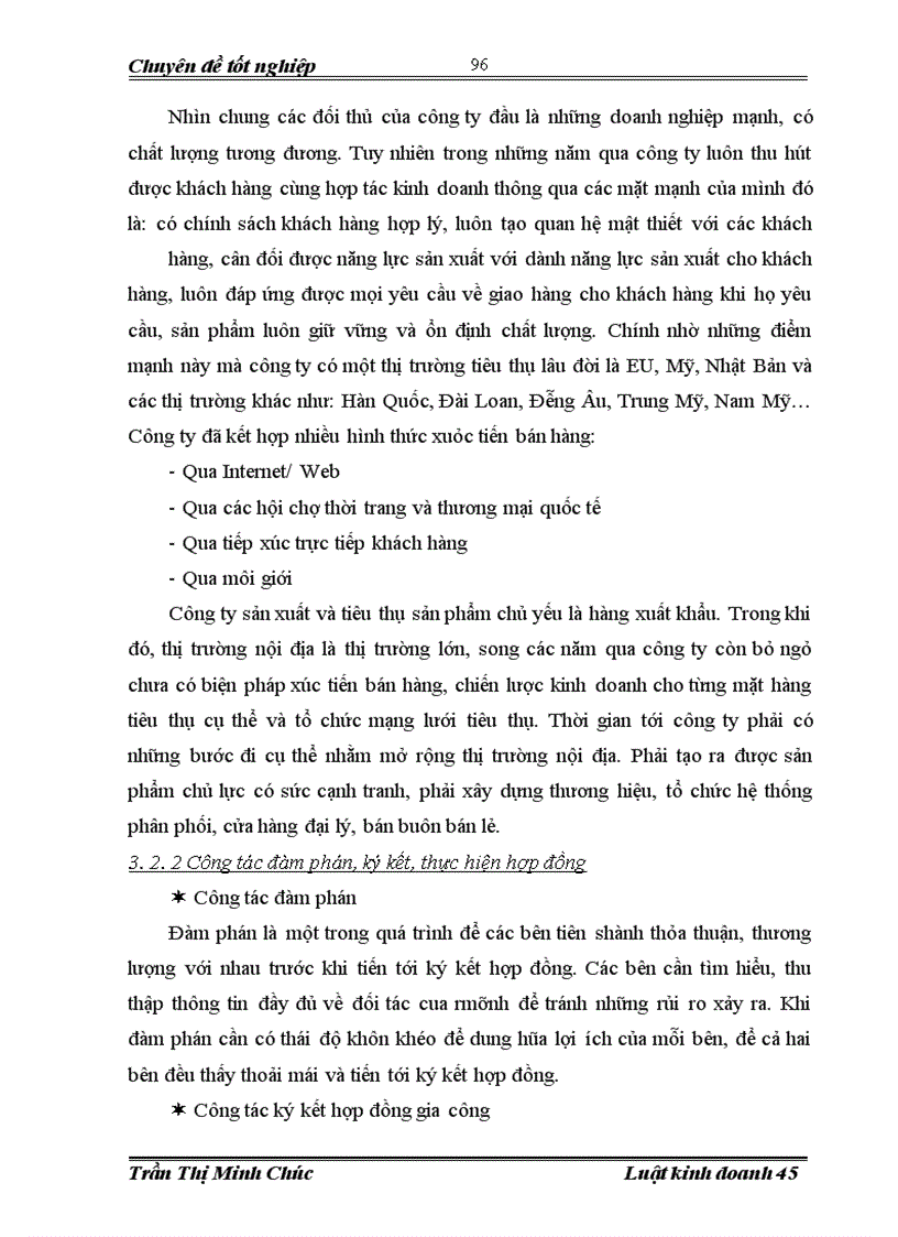 image for page Pháp luật về hợp đồng gia công; thực tiễn ký kết và thực hiện hợp đồng gia công tại Công ty cổ phần May Hưng Yên