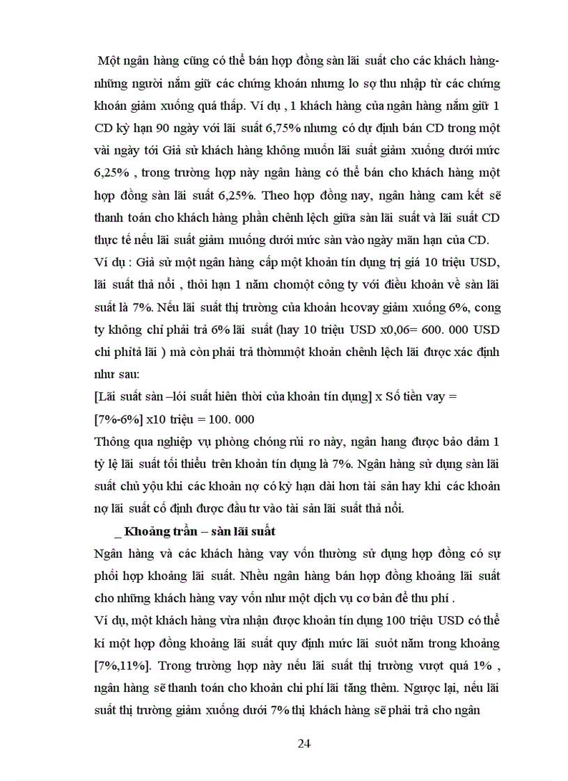 image for page Rủi ro lãi suất trong hoạt động kinh doanh ngân hàng và các biện pháp phòng ngừa hạn chế rủi ro