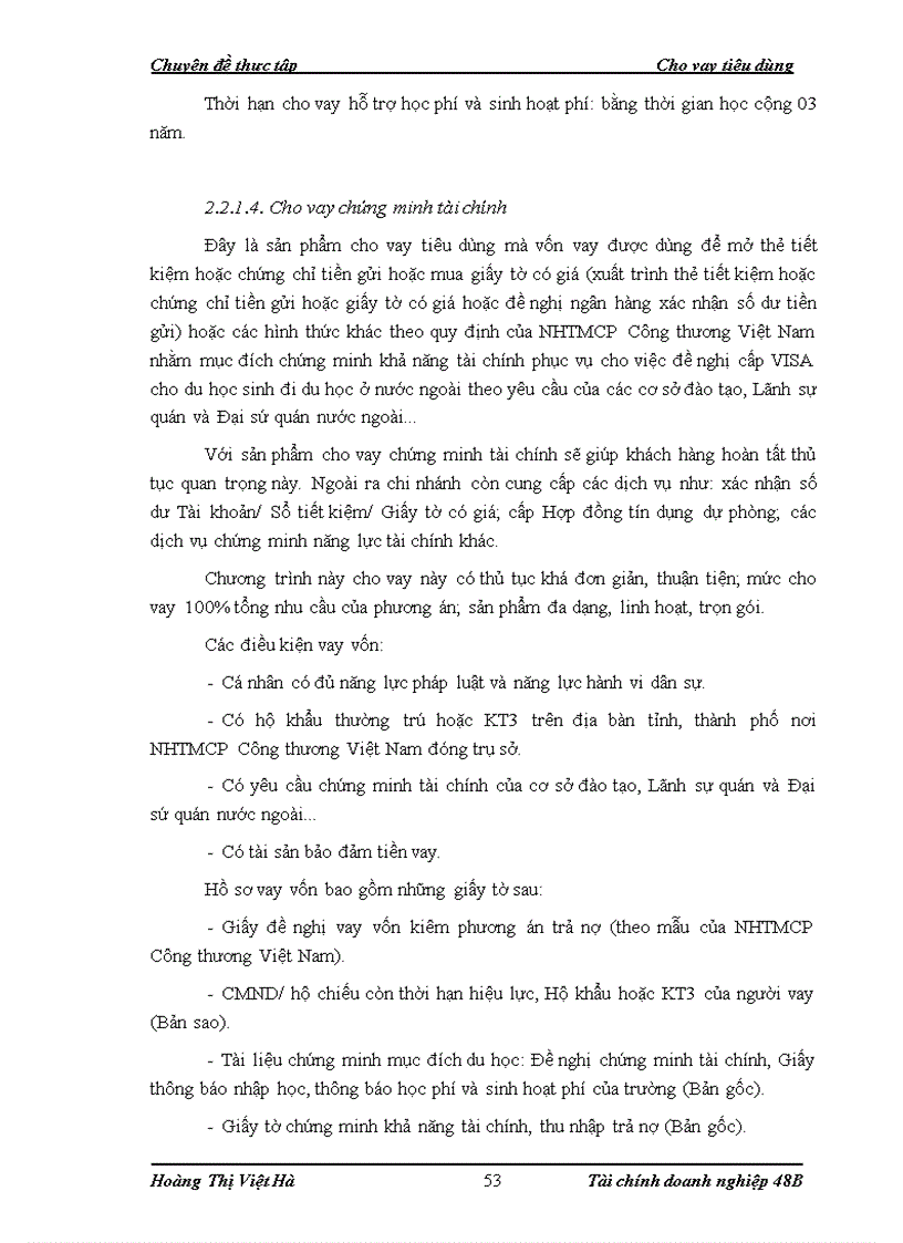 image for page Phát triển hoạt động cho vay tiêu dùng tại Ngân hàng Thương mại Cổ phần Công thương Việt Nam – chi nhánh Hoàn Kiếm