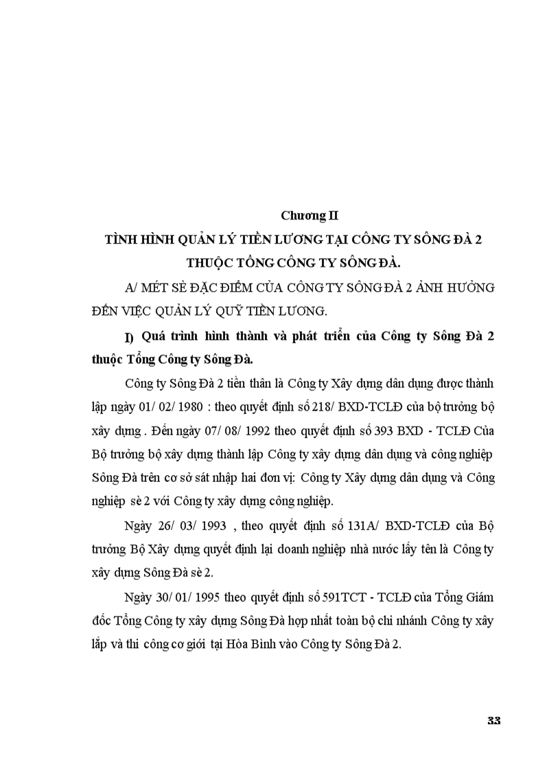 image for page Một số ý kiến nhằm hoàn thiện công tác quản lý tiền lương tại Công ty Sông Đà 2