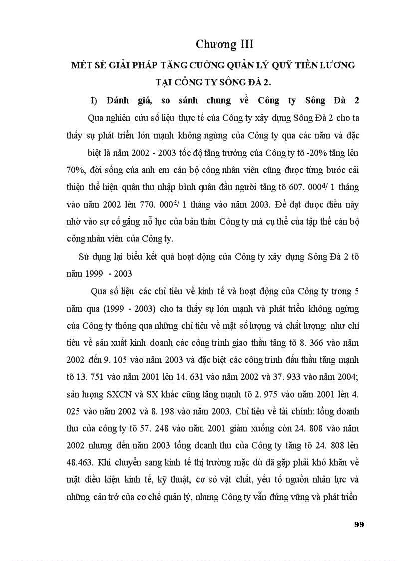 image for page Một số ý kiến nhằm hoàn thiện công tác quản lý tiền lương tại Công ty Sông Đà 2