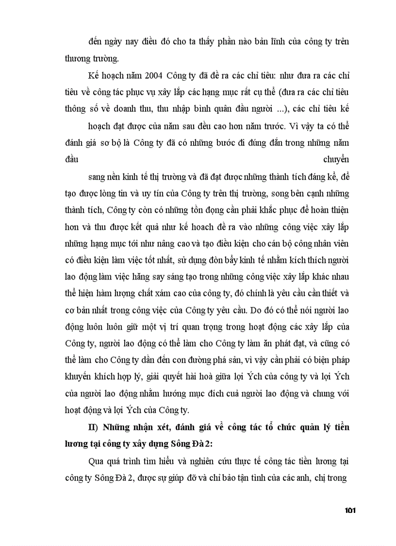 image for page Một số ý kiến nhằm hoàn thiện công tác quản lý tiền lương tại Công ty Sông Đà 2