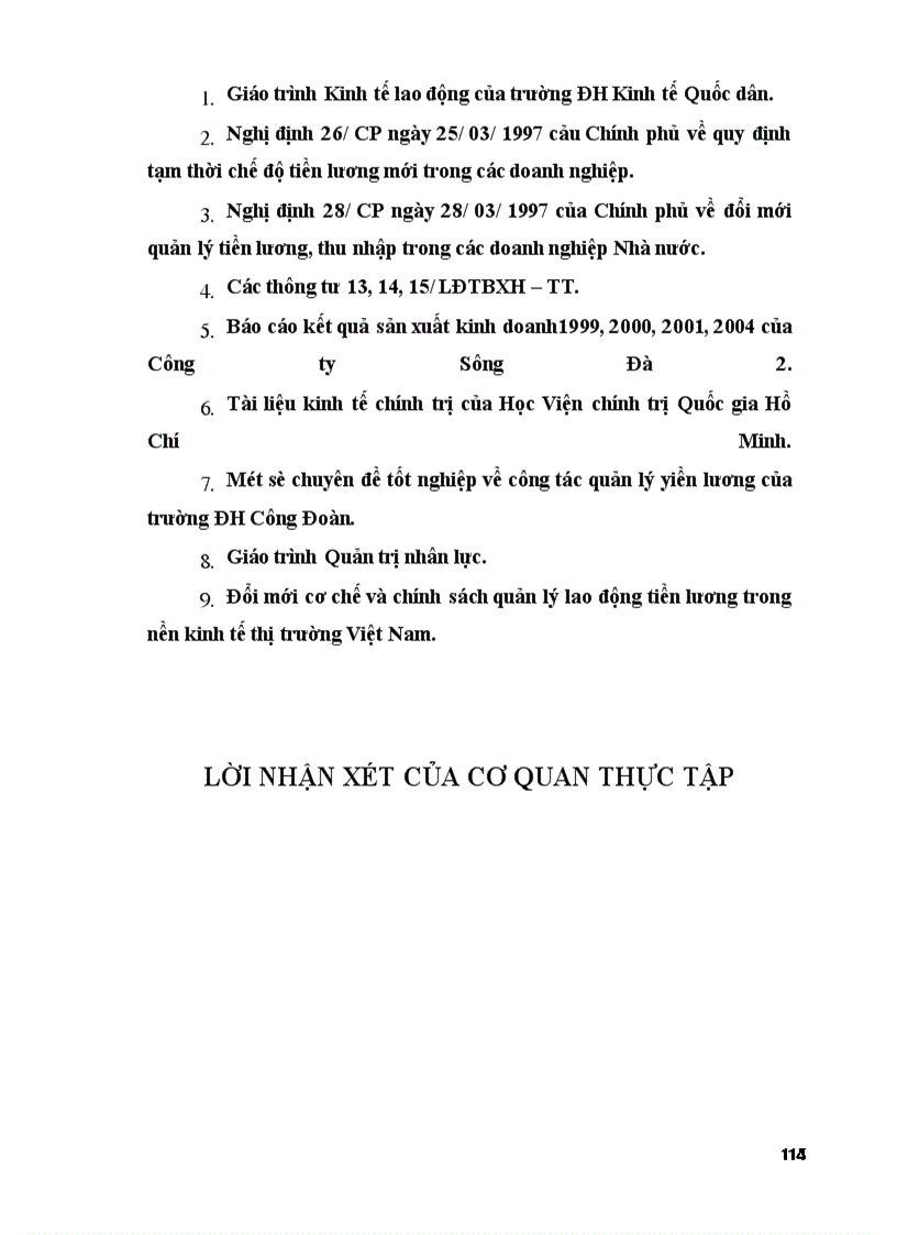 image for page Một số ý kiến nhằm hoàn thiện công tác quản lý tiền lương tại Công ty Sông Đà 2