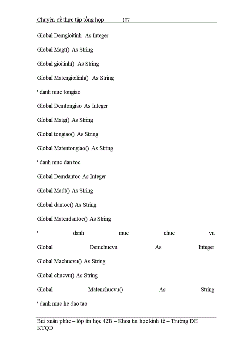 image for page Phân tích và thiết kế hệ thống thông tin quản lý giáo viên tạI trường tiểu học Kim Đồng