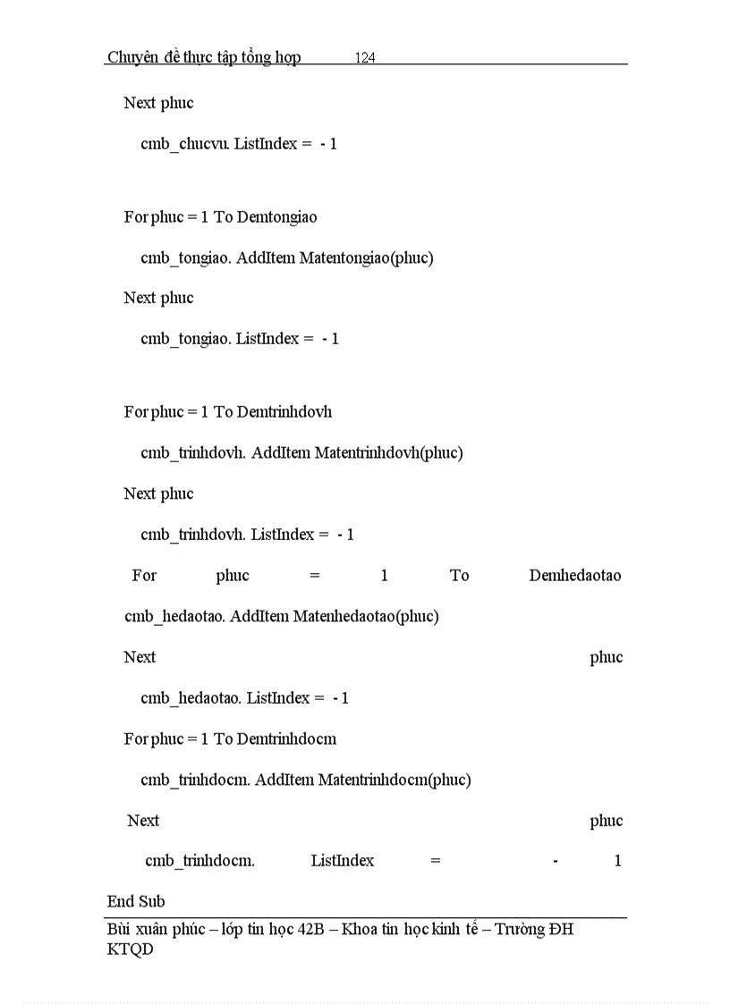 image for page Phân tích và thiết kế hệ thống thông tin quản lý giáo viên tạI trường tiểu học Kim Đồng