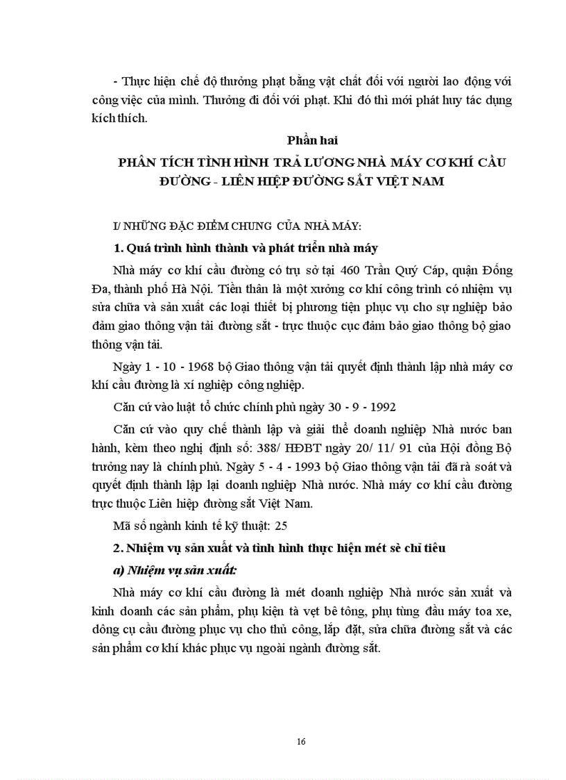 image for page Một số ý kiến góp phần hoàn thiện hình thức trả lương ở Nhà máy cơ khí cầu đường - Liên hiệp đường sắt Việt Nam