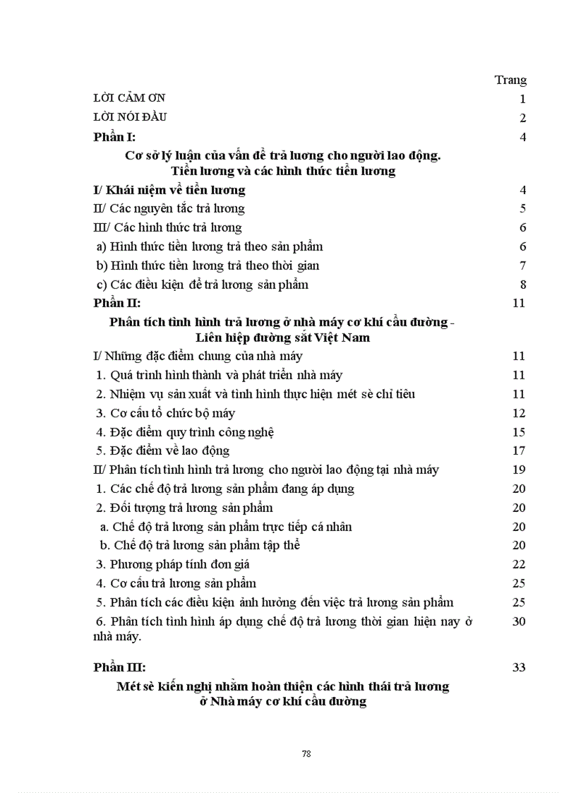 image for page Một số ý kiến góp phần hoàn thiện hình thức trả lương ở Nhà máy cơ khí cầu đường - Liên hiệp đường sắt Việt Nam