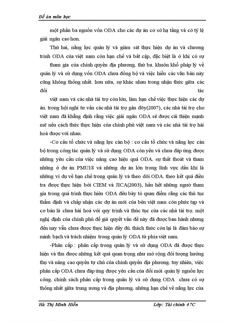 image for page Thực trạng của việc sử dụng nguồn vốn hỗ trợ phỏt triển chớnh thức ODA ở Việt Nam