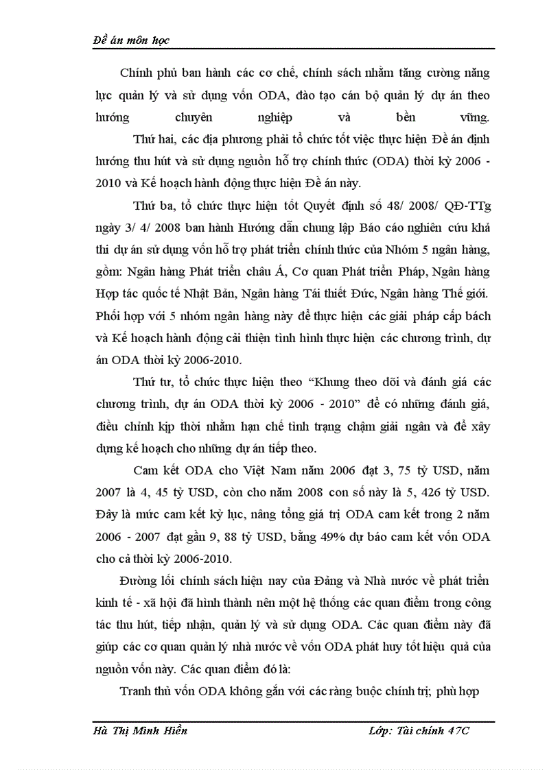 image for page Thực trạng của việc sử dụng nguồn vốn hỗ trợ phỏt triển chớnh thức ODA ở Việt Nam