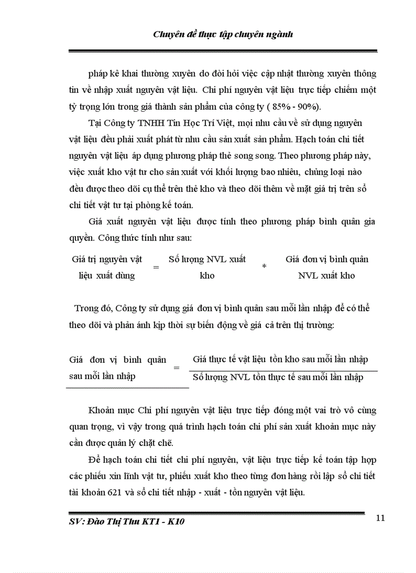 image for page Hoàn thiện kế toán chi phí sản xuất và tính giá thành sản phẩm tại Công ty TNHH Tin Học Trí Việt