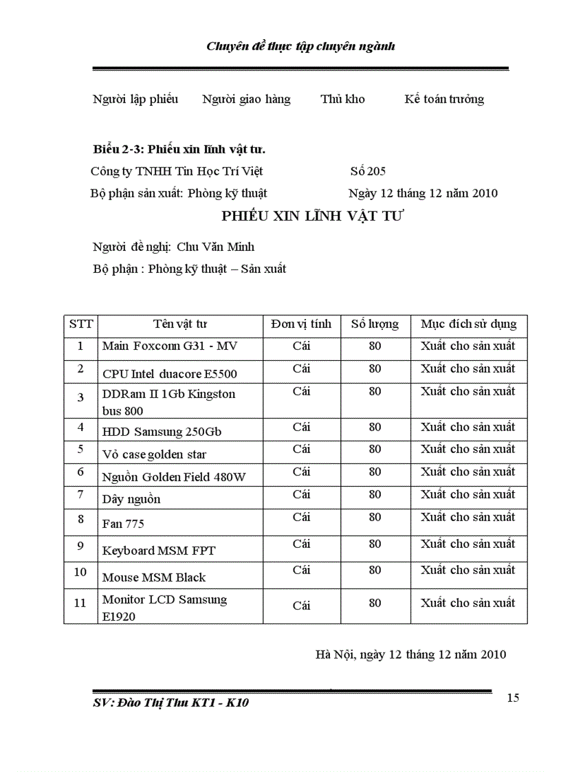 image for page Hoàn thiện kế toán chi phí sản xuất và tính giá thành sản phẩm tại Công ty TNHH Tin Học Trí Việt