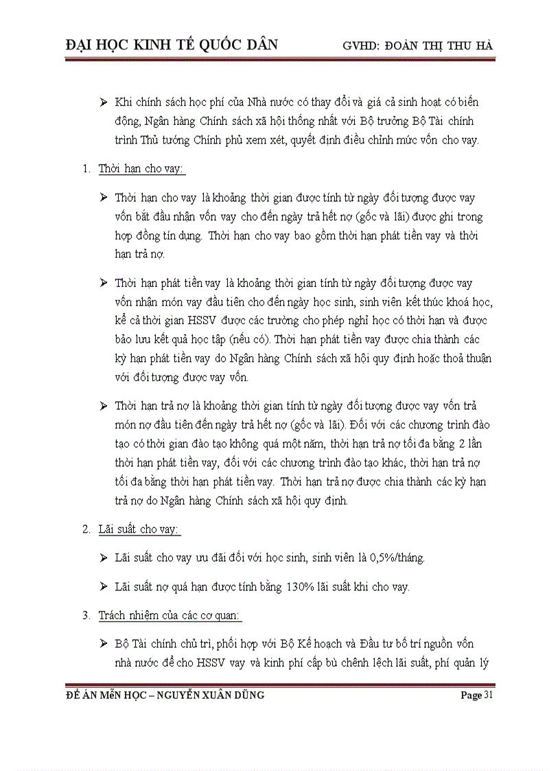 image for page Chính sách tín dụng đối với HSSV có hoàn cảnh khó khăn đang học tập trên địa bàn Hà Nội