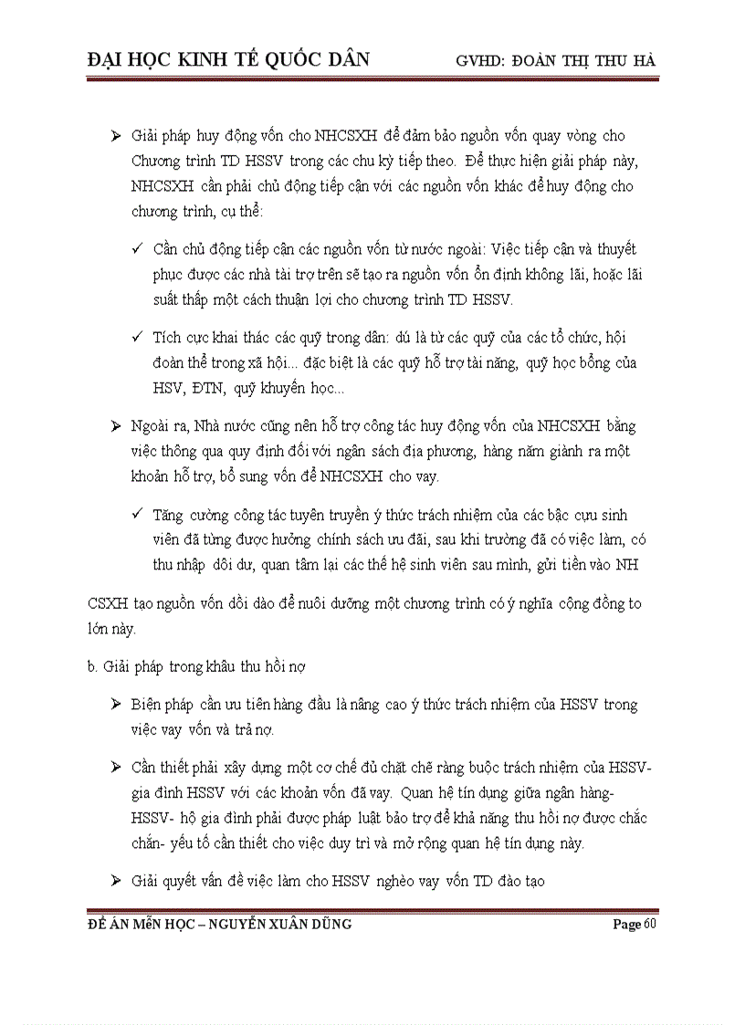 image for page Chính sách tín dụng đối với HSSV có hoàn cảnh khó khăn đang học tập trên địa bàn Hà Nội