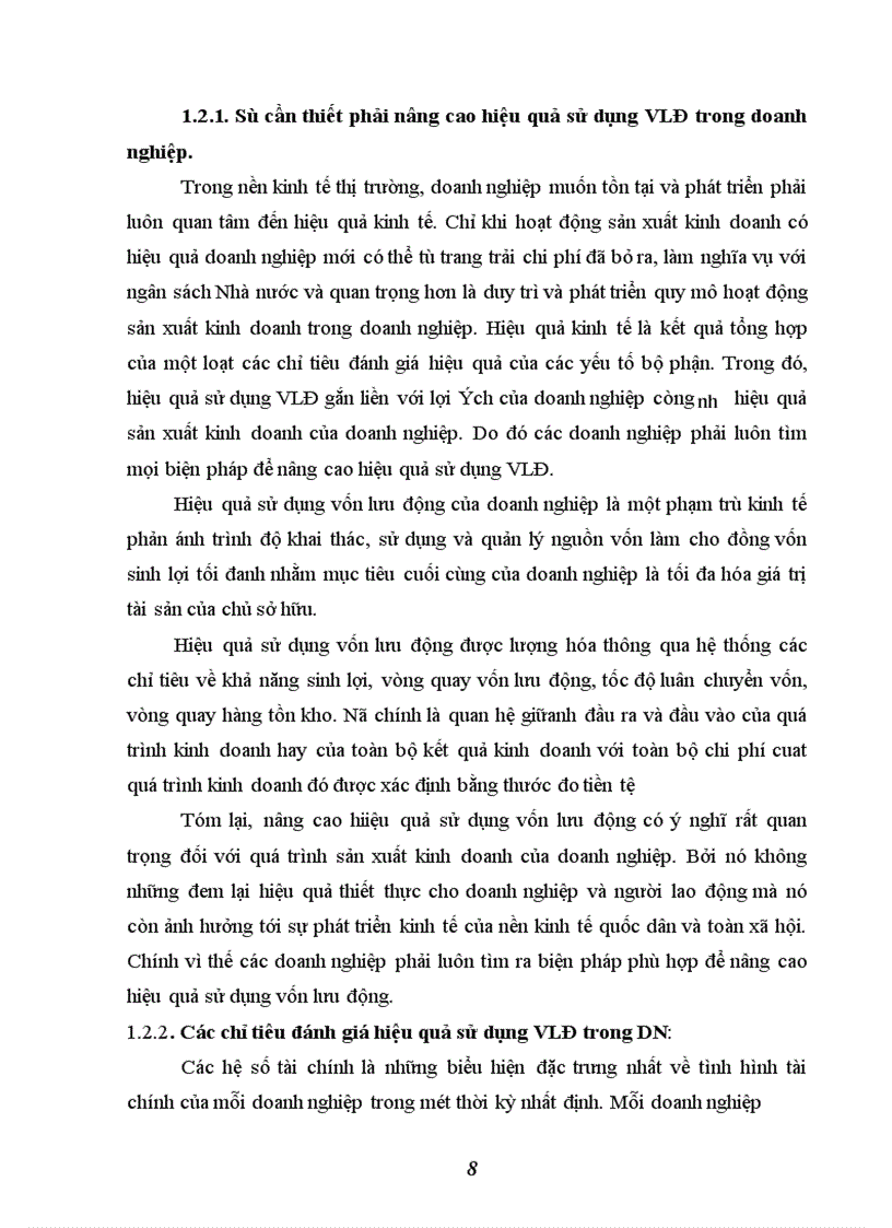 image for page Một số biện pháp nhằm nâng cao hiệu quả sử dụng vốn lưu động ở Công ty Cổ phần giải trí Thăng Long