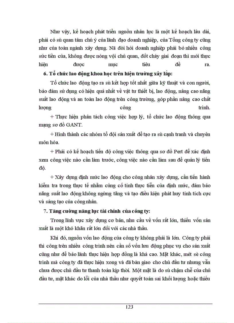 image for page Một số giải pháp nhằm nâng cao khả năng thắng thầu tại Công ty Xây lắp năng lượng Sông Đà 11