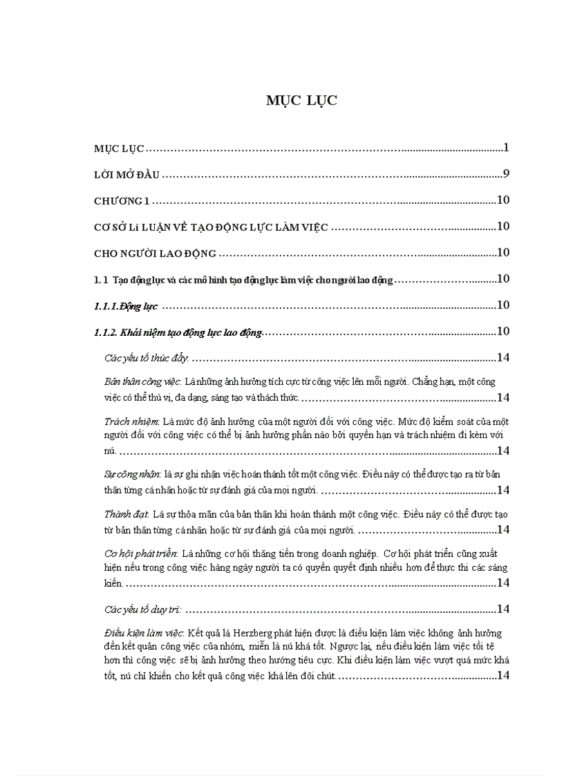 image for page Tạo động lực làm việc cho người lao động tại Công ty TNHH 1 TV Môi trường – Vinacomin