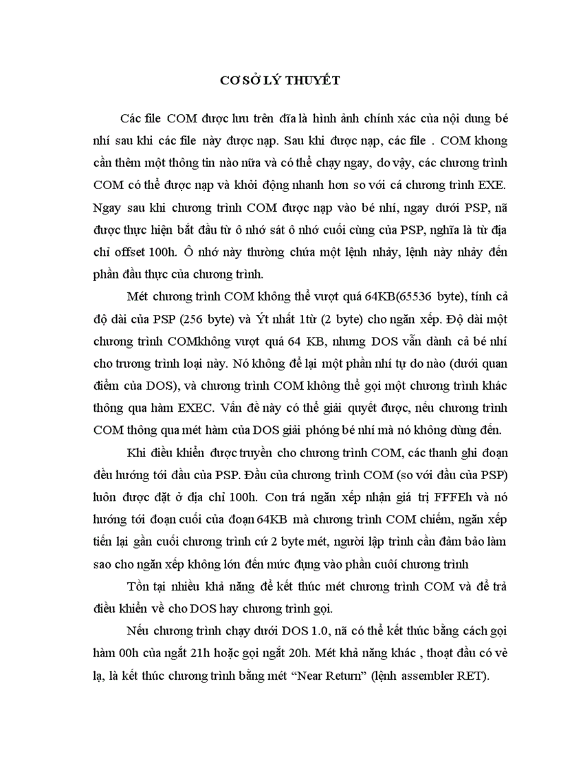 image for page Xác lập mật khẩu cho chương trình dạng tệp có đuôi .COM