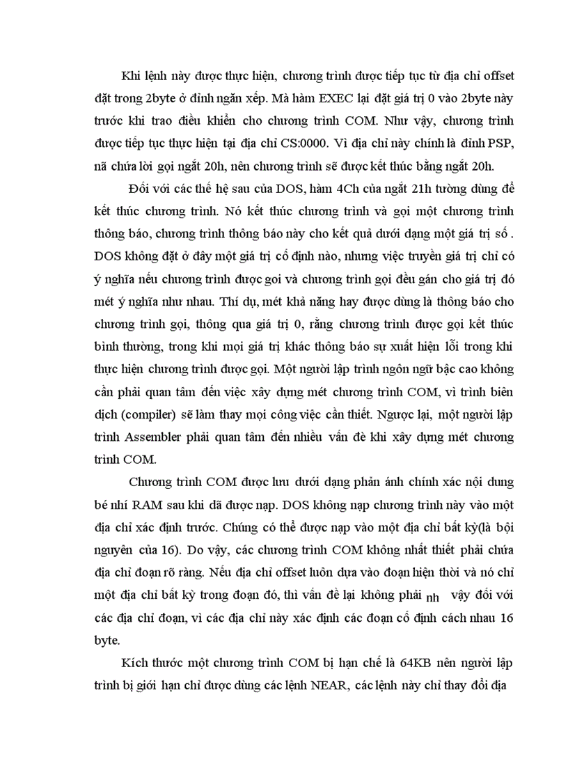 image for page Xác lập mật khẩu cho chương trình dạng tệp có đuôi .COM