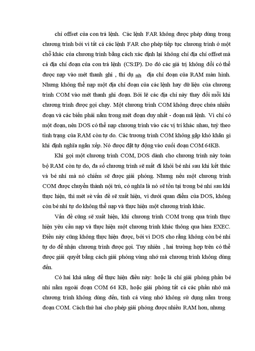 image for page Xác lập mật khẩu cho chương trình dạng tệp có đuôi .COM