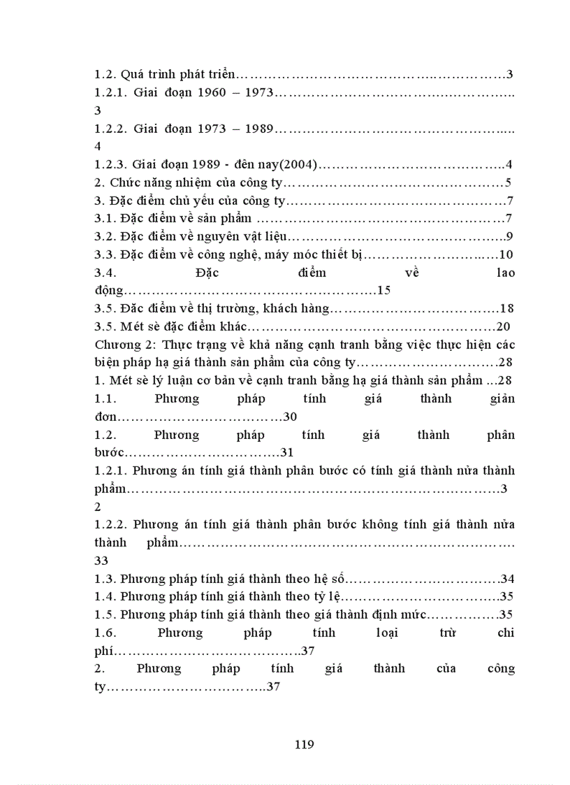 image for page Hạ giá thành sản phẩm – Biện pháp nâng cao khả năng cạnh tranh ở công ty Dệt 19/5 Hà Nội