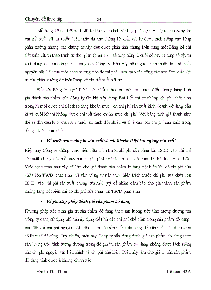 image for page Hoàn thiện kế toán chi phí sản xuất và tính giá thành sản phẩm tại Công ty Cơ khí xây dựng Đại Mỗ