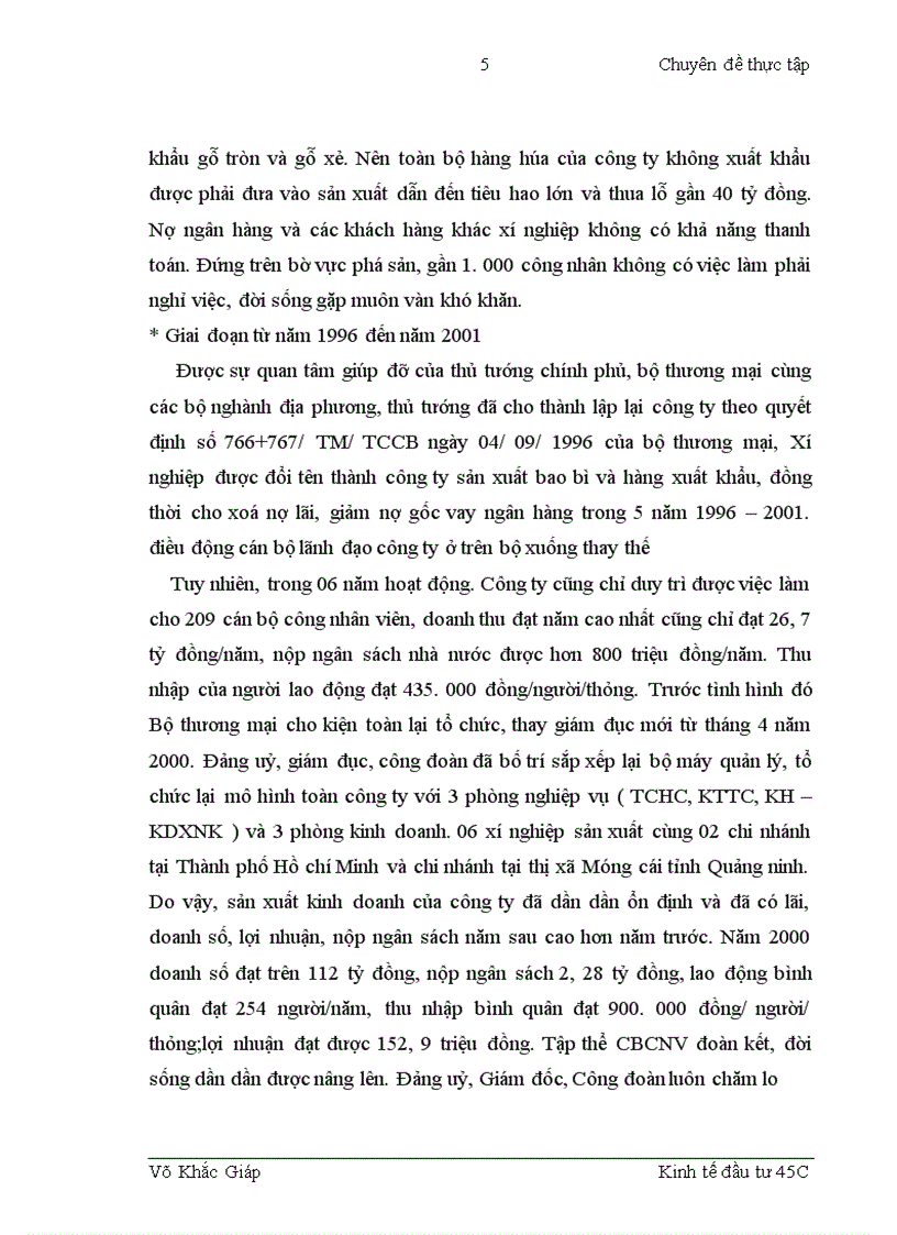 image for page Đầu tư nâng cao năng lực cạnh tranh tại Công ty cổ phần sản xuất bao bì và hàng xuất khẩu