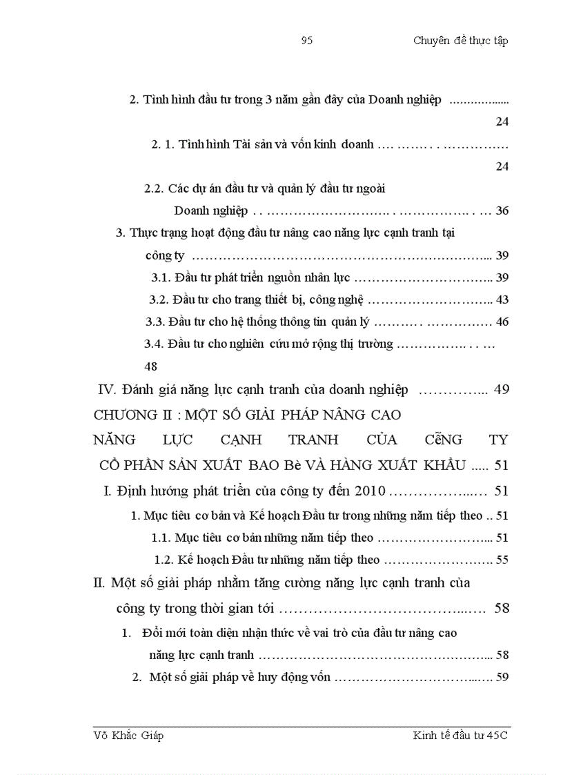 image for page Đầu tư nâng cao năng lực cạnh tranh tại Công ty cổ phần sản xuất bao bì và hàng xuất khẩu