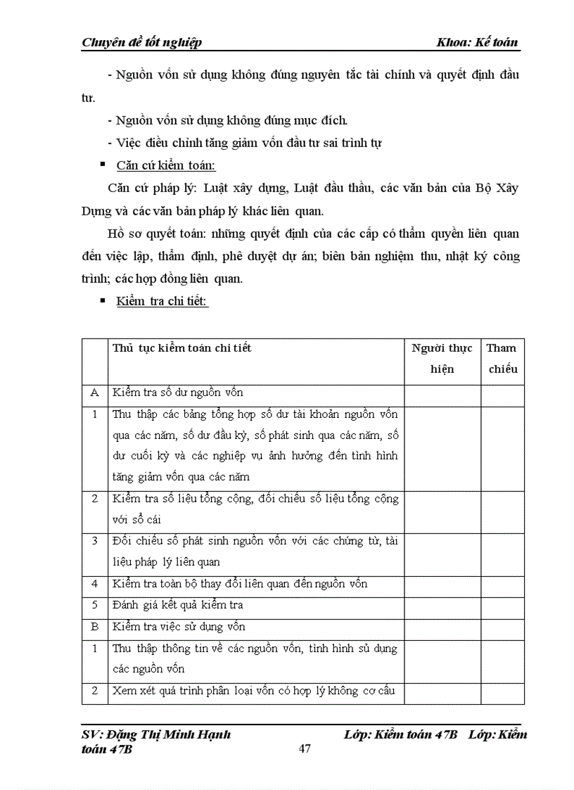 image for page Hoàn thiện quy trình kiểm toán báo cáo quyết toán Vốn đầu tư XDCB hoàn thành