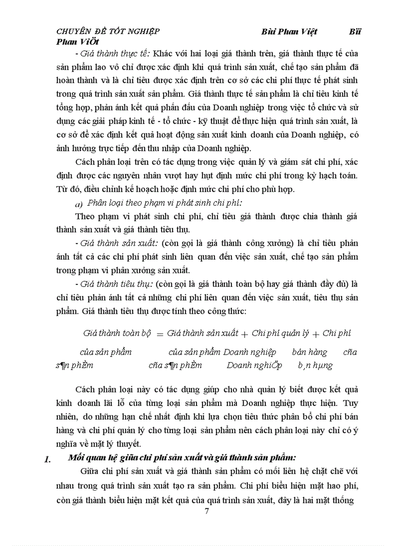 image for page Hoàn thiện chi phí sản xuất và tính giá thành xây lắp tại Công ty Xây Dựng Và Phát Triển Nông Thôn 6