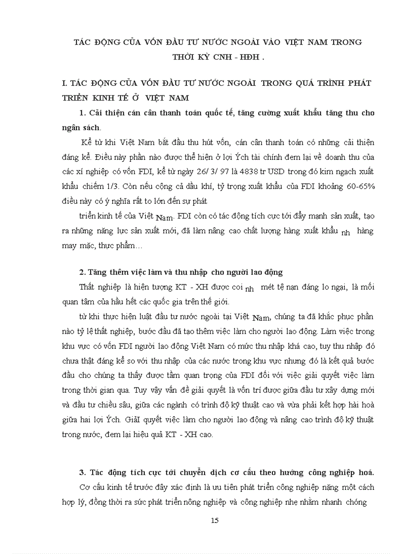 image for page Thu hút vốn đầu tư nước ngoài vào Việt Nam hiện nay