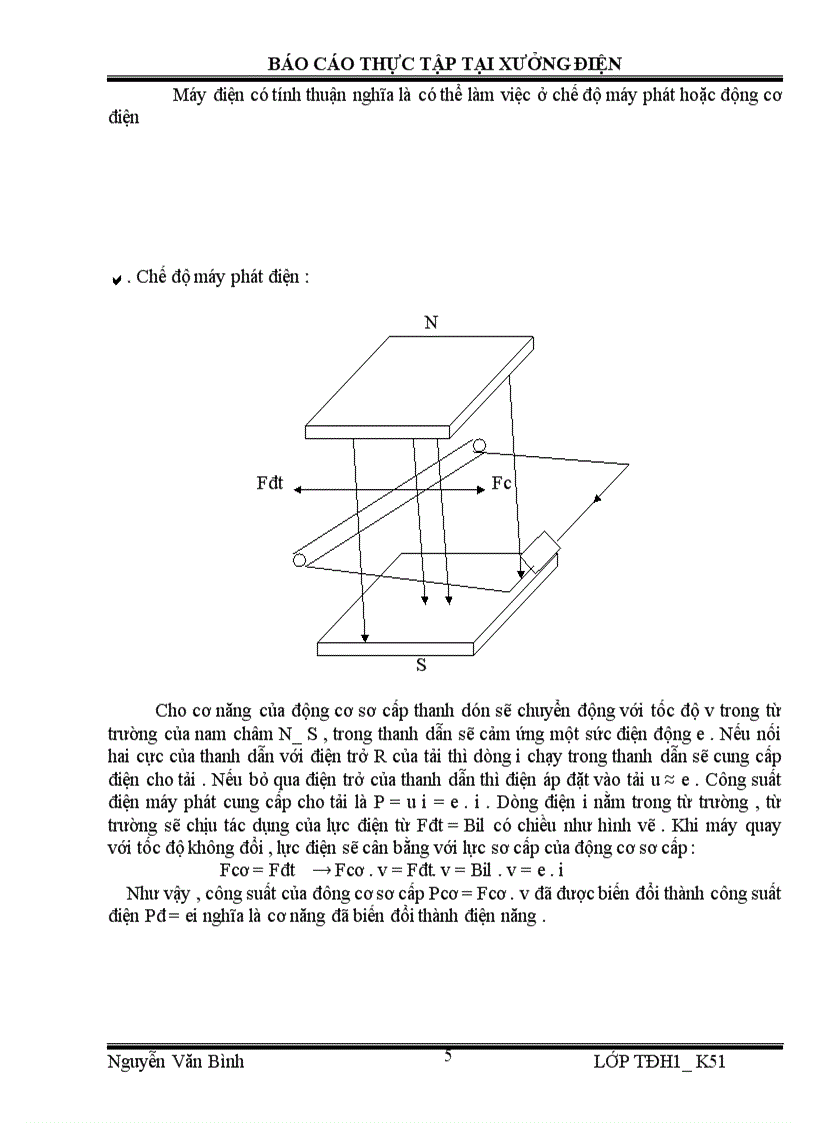 image for page Thực tập tại xưởng điện