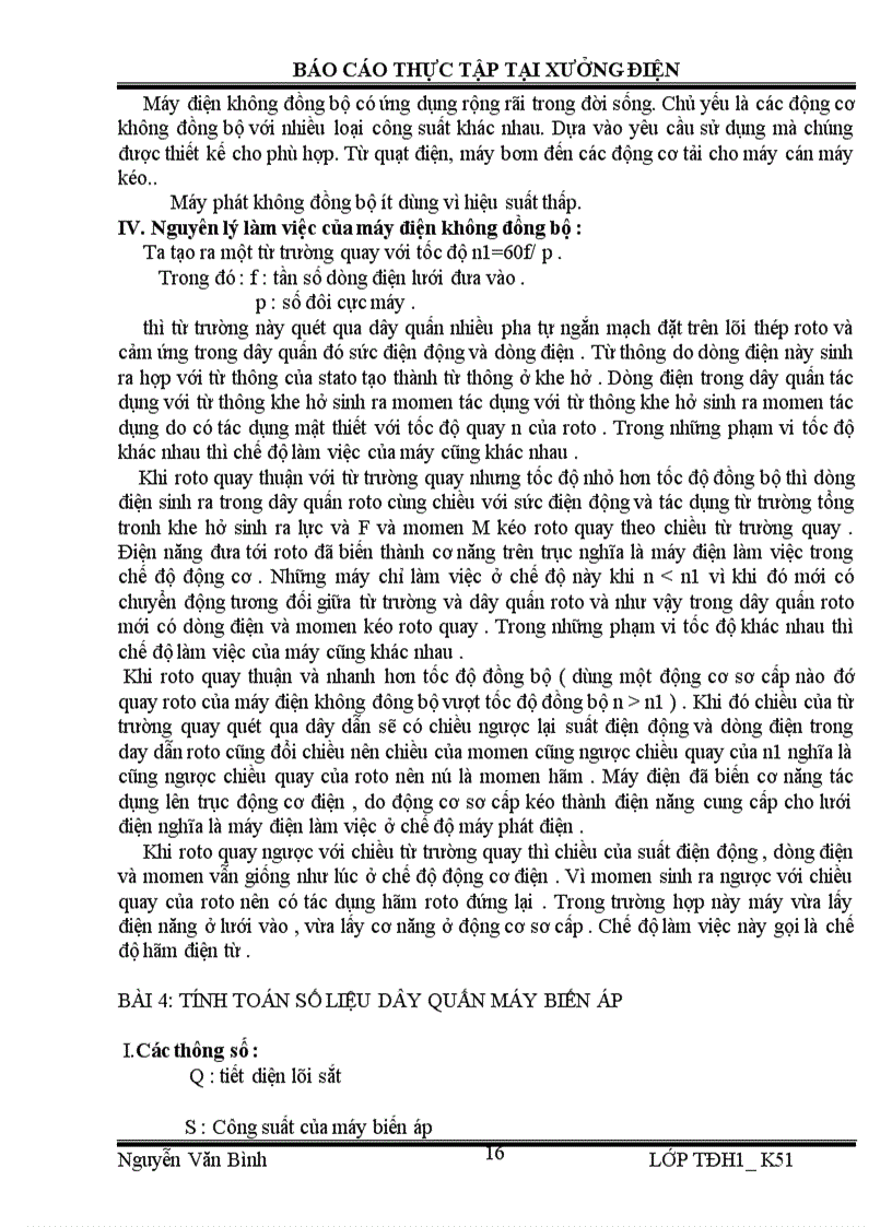 image for page Thực tập tại xưởng điện