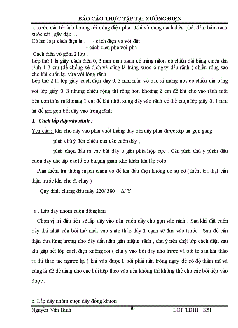 image for page Thực tập tại xưởng điện