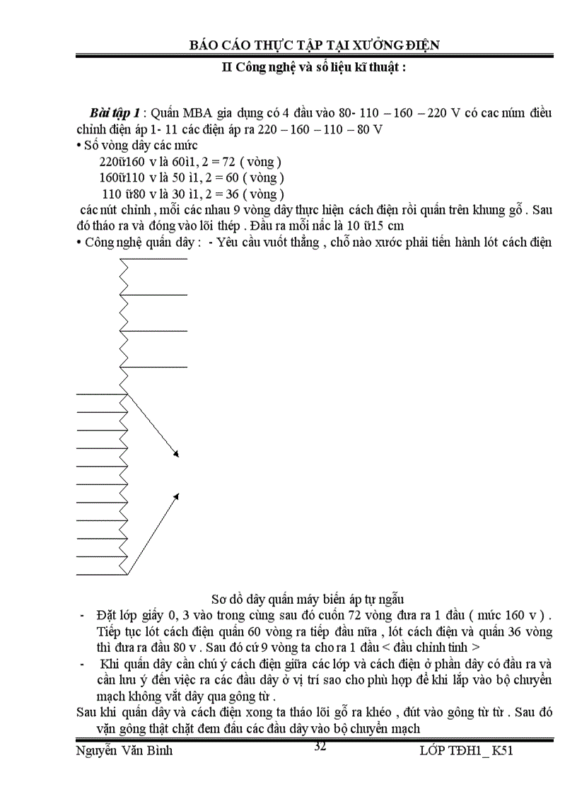 image for page Thực tập tại xưởng điện