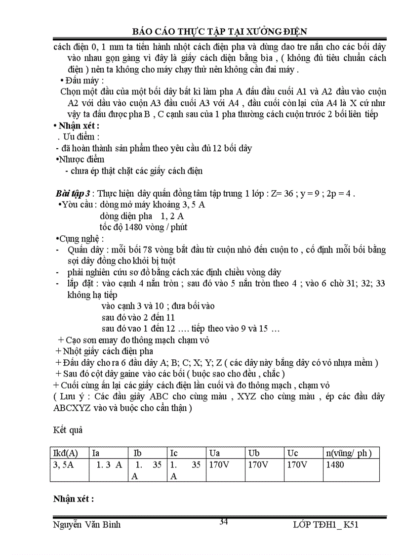 image for page Thực tập tại xưởng điện