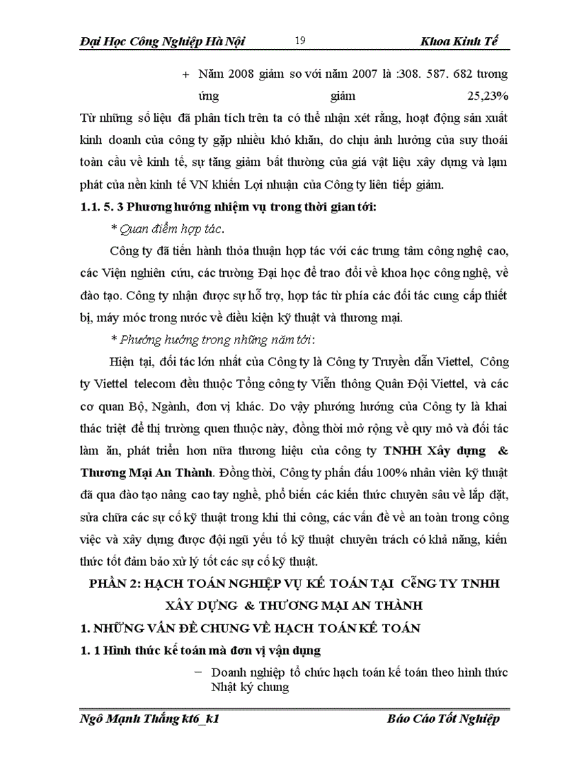 image for page Báo cáo thực tập tại công ty TNHH Xây Dựng &Thương Mại AnThành