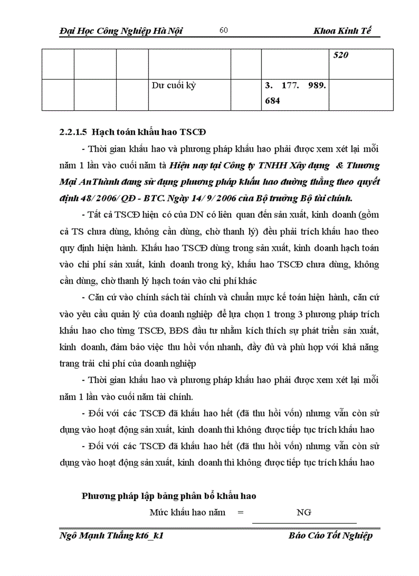image for page Báo cáo thực tập tại công ty TNHH Xây Dựng &Thương Mại AnThành