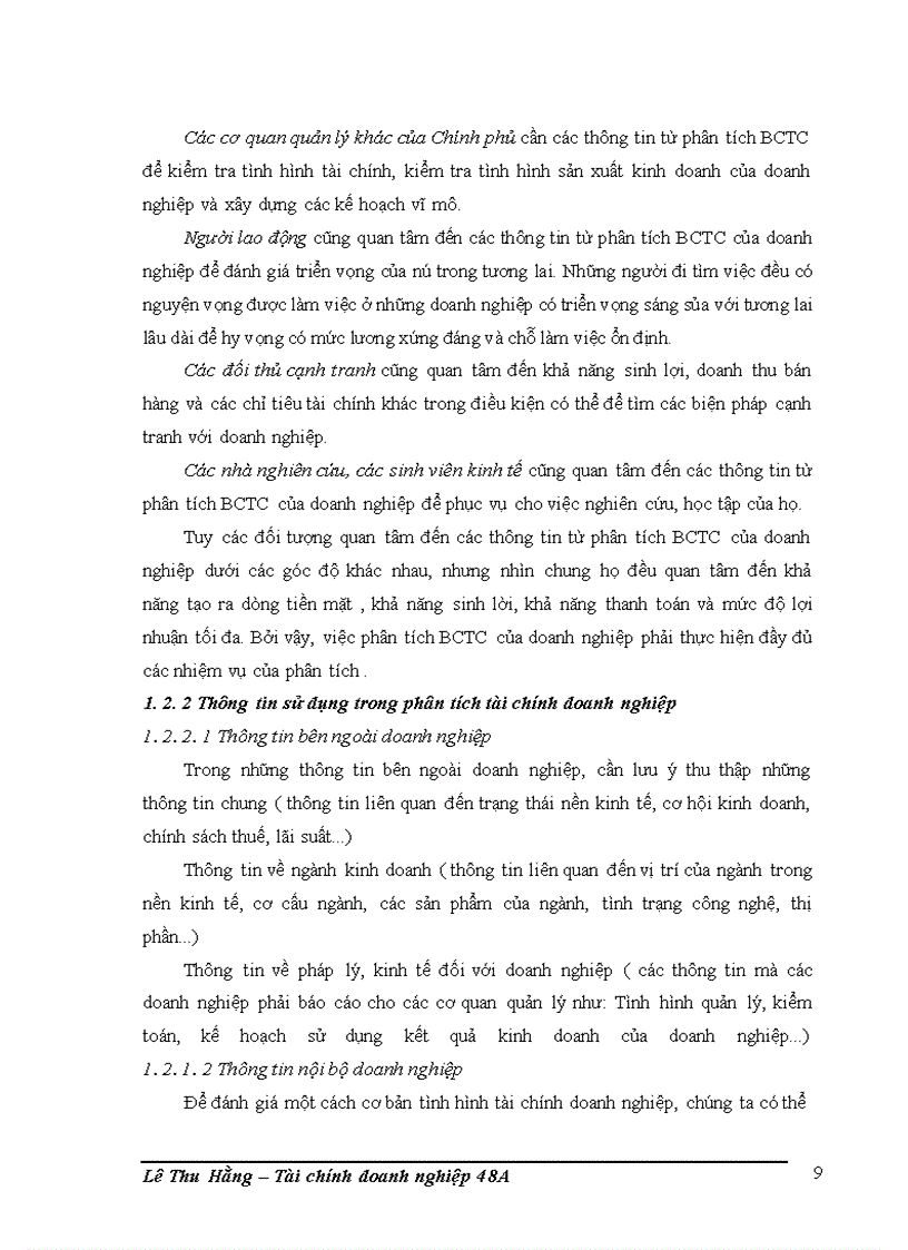 image for page Phân tích tình hình tài chính của Tổng công ty vận tải thủy