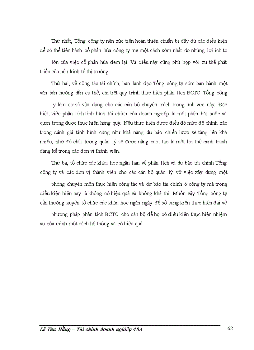 image for page Phân tích tình hình tài chính của Tổng công ty vận tải thủy