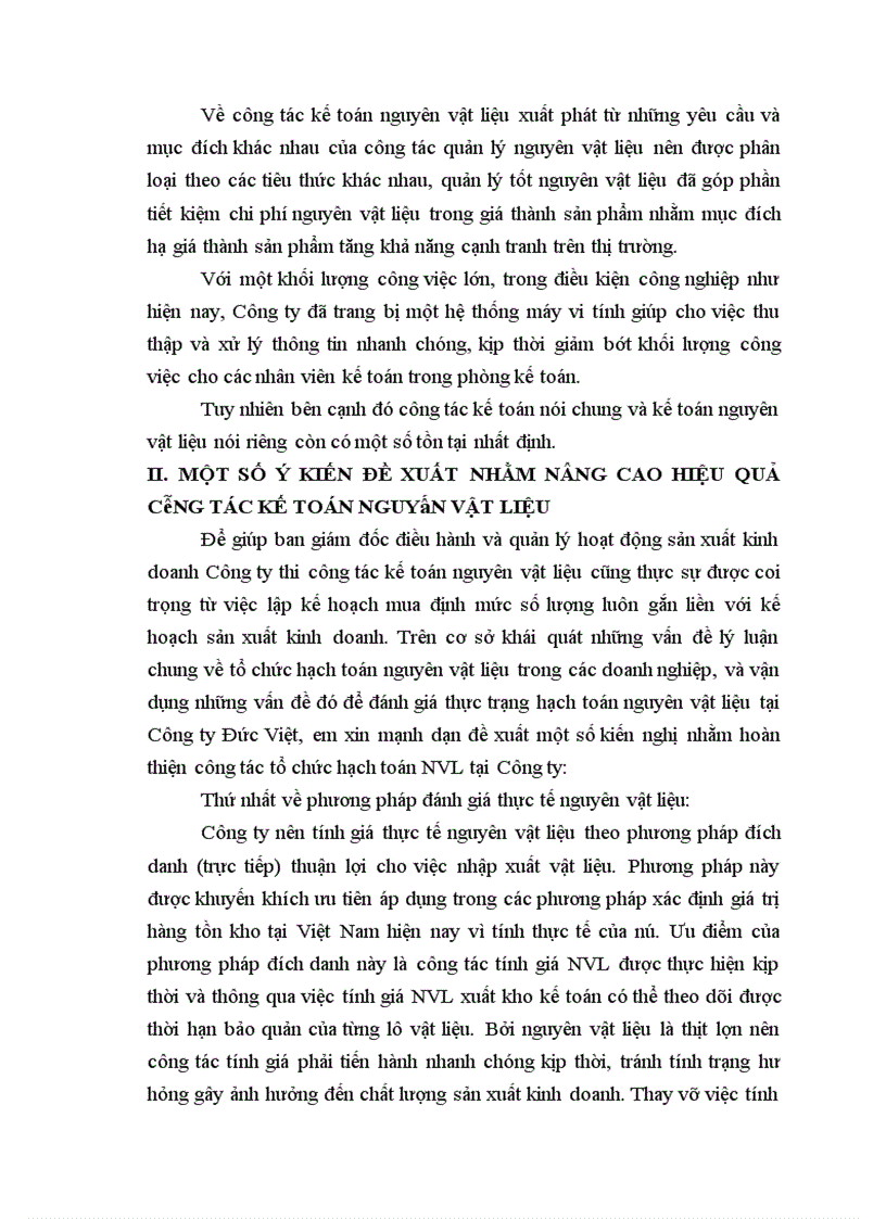 image for page Thực trạng tổ chức công tác kế toán nguyên vật liệu ở công ty cổ phần thực phẩm Đức Việt