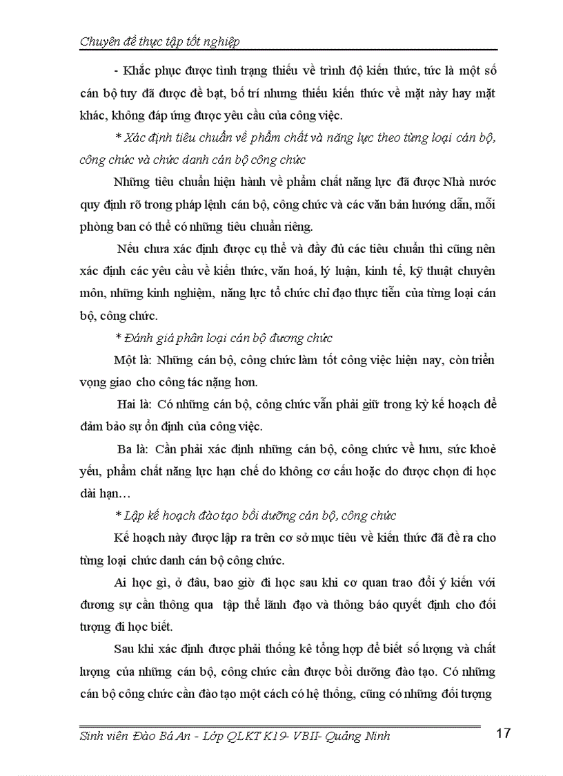 image for page Công tác đánh giá chất lượng cán bộ công chức