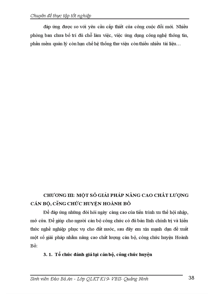 image for page Công tác đánh giá chất lượng cán bộ công chức