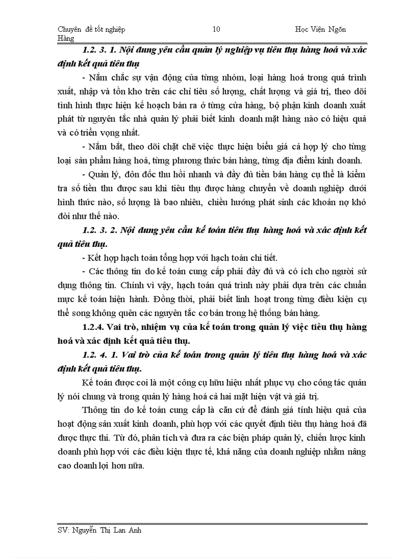 image for page Hoàn thiện công tác hạch toán tiêu thụ hàng hoá và xác định kết quả tiêu thụ tại công ty TNHH thương mại Trần Hồng Quân