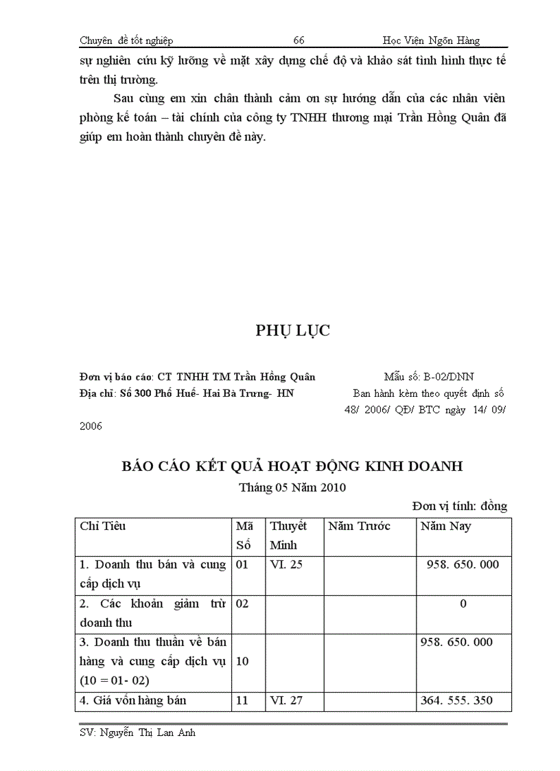 image for page Hoàn thiện công tác hạch toán tiêu thụ hàng hoá và xác định kết quả tiêu thụ tại công ty TNHH thương mại Trần Hồng Quân